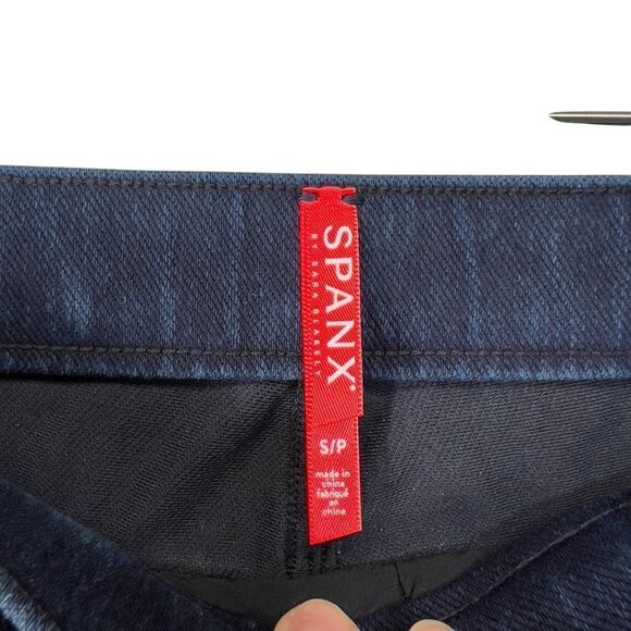 Spanx S/p Jean-ish Ankle Leggings Jeans Twilight Rinse - Picture 5 of 16